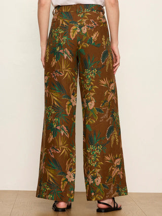 Sanctuary Linen Marine Wide Leg Pant - Vintage Ivy