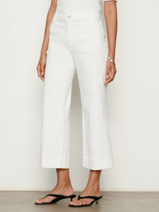 Sanctuary Marine Denim Pant - Bleached White