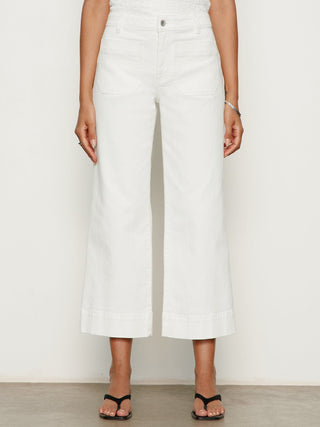Sanctuary Marine Denim Pant - Bleached White