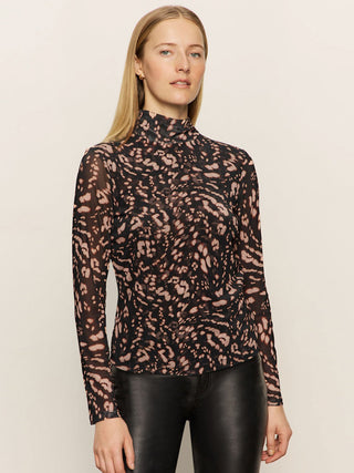 Sanctuary Mesh Mock Top - Nocturnal