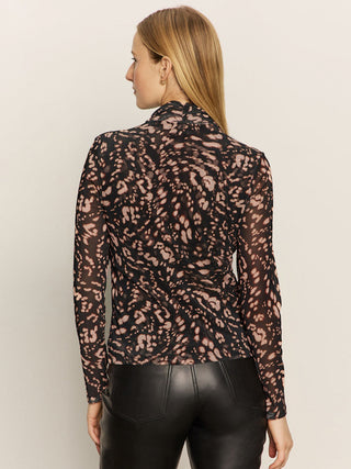 Sanctuary Mesh Mock Top - Nocturnal