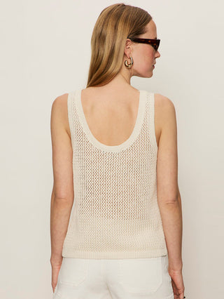 Sanctuary Mesh Stitch Shell Tank Top