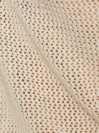 Sanctuary Mesh Stitch Shell Tank Top