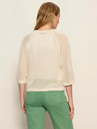 Sanctuary Metallic Sweater Tee - Collagen