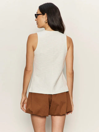 Sanctuary Nothing Extra Vest - Chalk