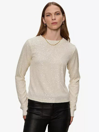 Sanctuary Sparkle Together Sweater - Chalk