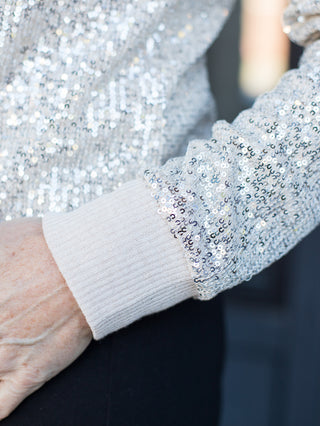 Sanctuary Sparkle Together Sequin Top - Champagne