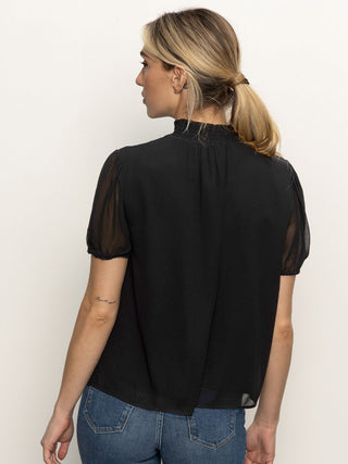 Sanctuary Sweet Romance Lace Top - Black