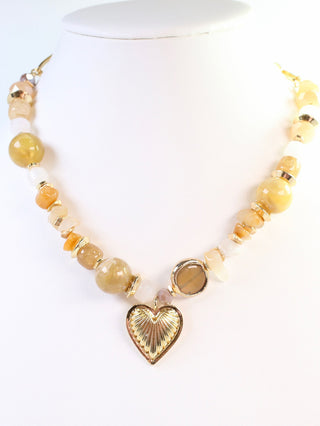 Sarasota Stone Charm Necklace