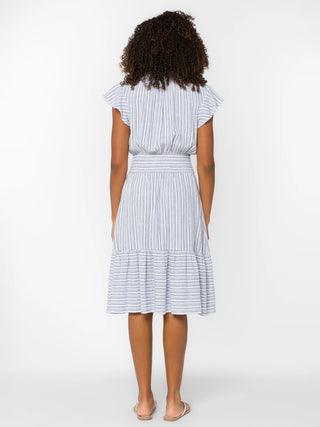 Shiri Dress - Blue Stripe