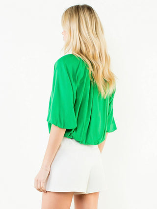 Graceform Puff Top - Green