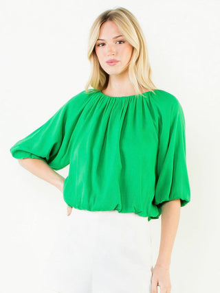 Graceform Puff Top - Green