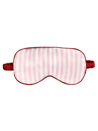 Sugarplum Sleep Mask & Ornament - Pink Stripe