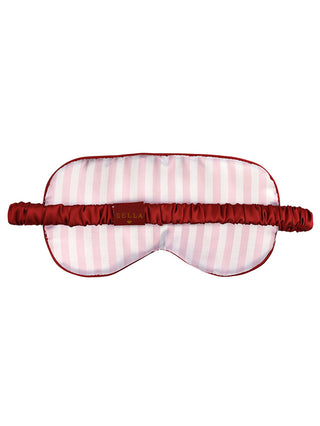Sugarplum Sleep Mask & Ornament - Pink Stripe