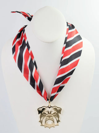 Smith Bulldog Face Charm - Gold