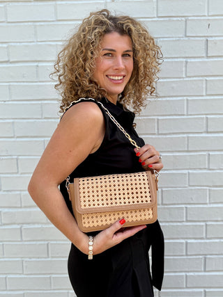 Soleil Shoulder Bag - Tan