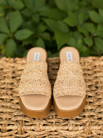 Steve Madden Slinky30 Sandal - Rafia