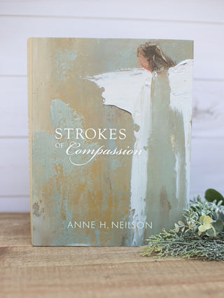 put this book of inspiration stories with an angel cover on your coffee table as holiday home decor or give as a hostess gift