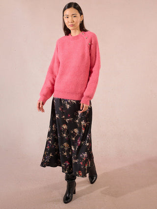 Molly Bracken Sweet Coraline Sweater - Coral