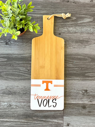 wooden bread cutting gift for tennessee vols fans
