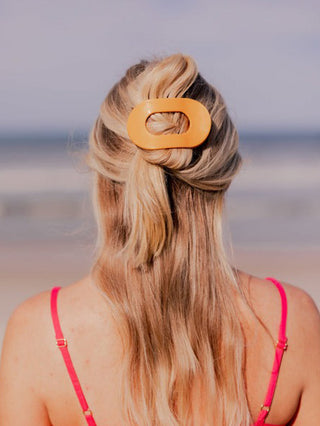 Teleties Flat Round Hair Clip - Brights