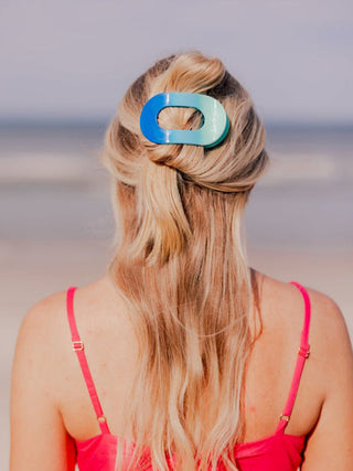 Teleties Flat Round Hair Clip - Brights
