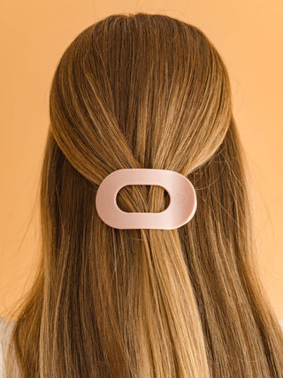 Teleties Flat Round Hair Clip - Spring