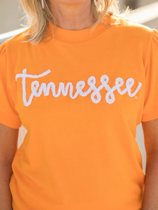 Glitter Squad Tennessee Tee - Orange