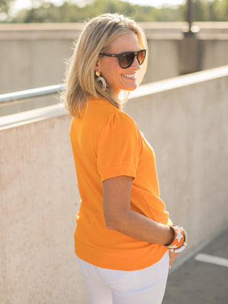 Glitter Squad Tennessee Tee - Orange