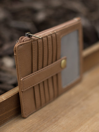 The Mini Travel Wallet - Camel