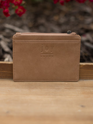 The Mini Travel Wallet - Camel