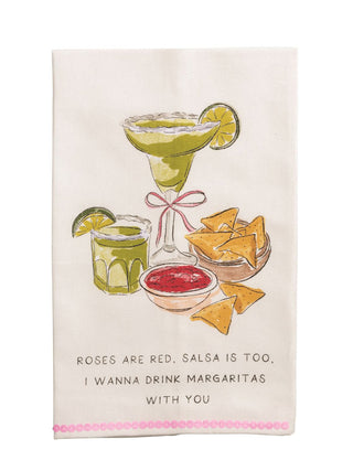 Valentines Sequin Towel