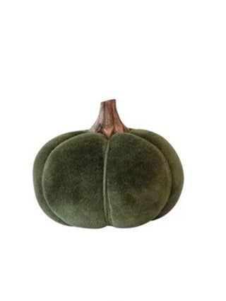 Retro Velvet Plush Pumpkin