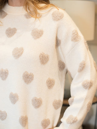 Way To Your Heart Sweater - Tan