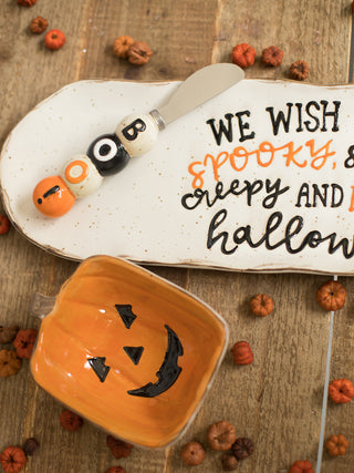 Halloween Dip and Tray Set - We Wish You