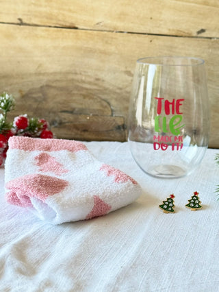 Christmas Cutie Wine Glass Gift Set