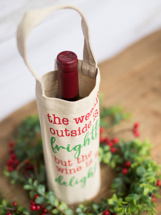 So Delightful Holiday Wine Gift Bag