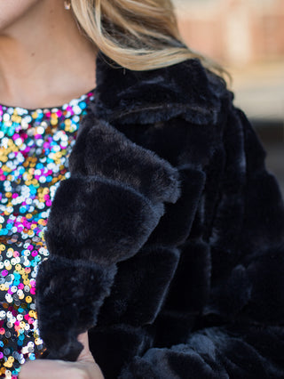 Winter Whisper Faux Fur Jacket