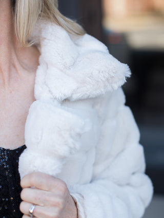 Winter Whisper Faux Fur Jacket