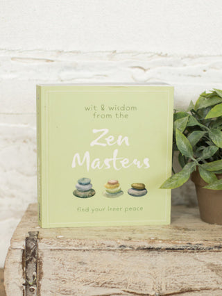 a pale green pocket size self help and meditation book