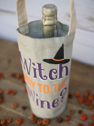 Spooky Wine Bag - Witch Way To The Wine