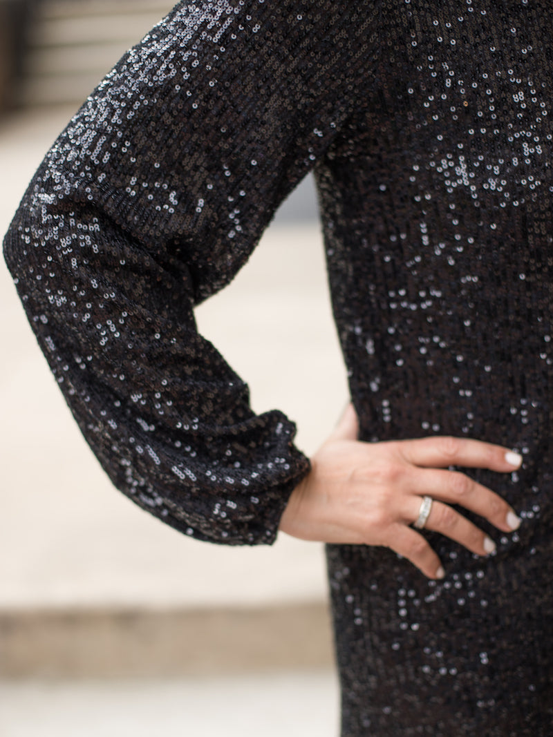 Sanctuary keep your heads up sequin dress hotsell