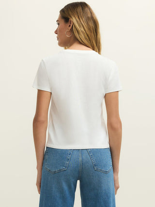 Z Supply Dolce Tourist Tee - Sea Salt