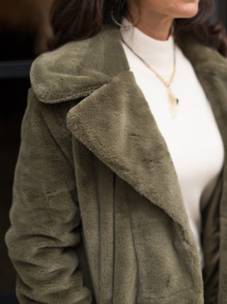 Z Supply Jewel Fur Coat