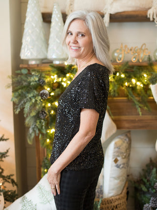 Z Supply Marbella Sequin Top