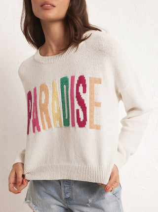 Z Supply Paradise Sweater - White