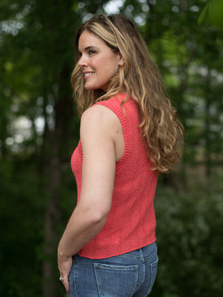 Z Supply Piper Sweater Tank - Mineral Red