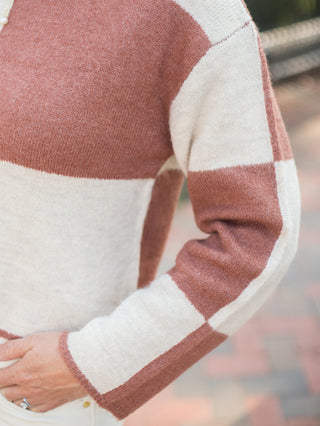 Z Supply Rosi Blocked Sweater