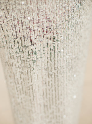 Z Supply Saturn Sequin Skirt - Stardust Silver