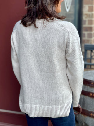 Z Supply Serene Amour Sweater - Oatmeal Heather